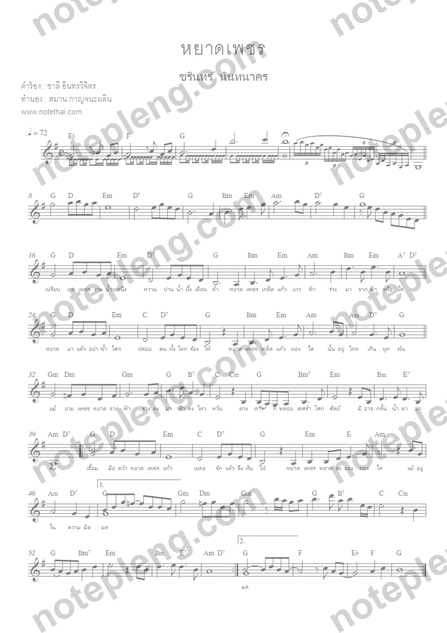 หยาดเพชร - ชรินทร์ - หน้า 1